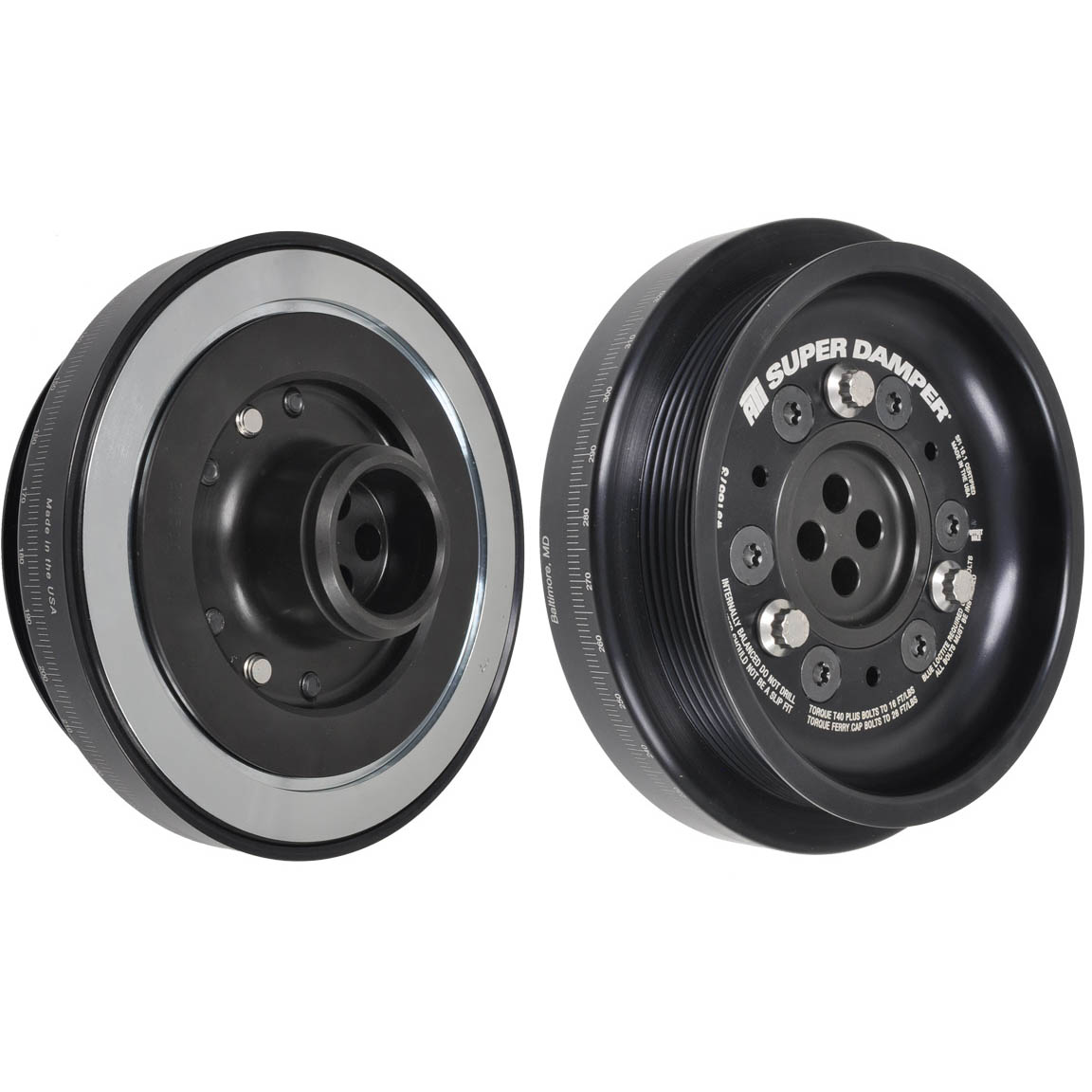 ATI Harmonic Super Damper Crank Pulley  (Aluminum), 2020-2022 GR Supra 3.0L (A90)