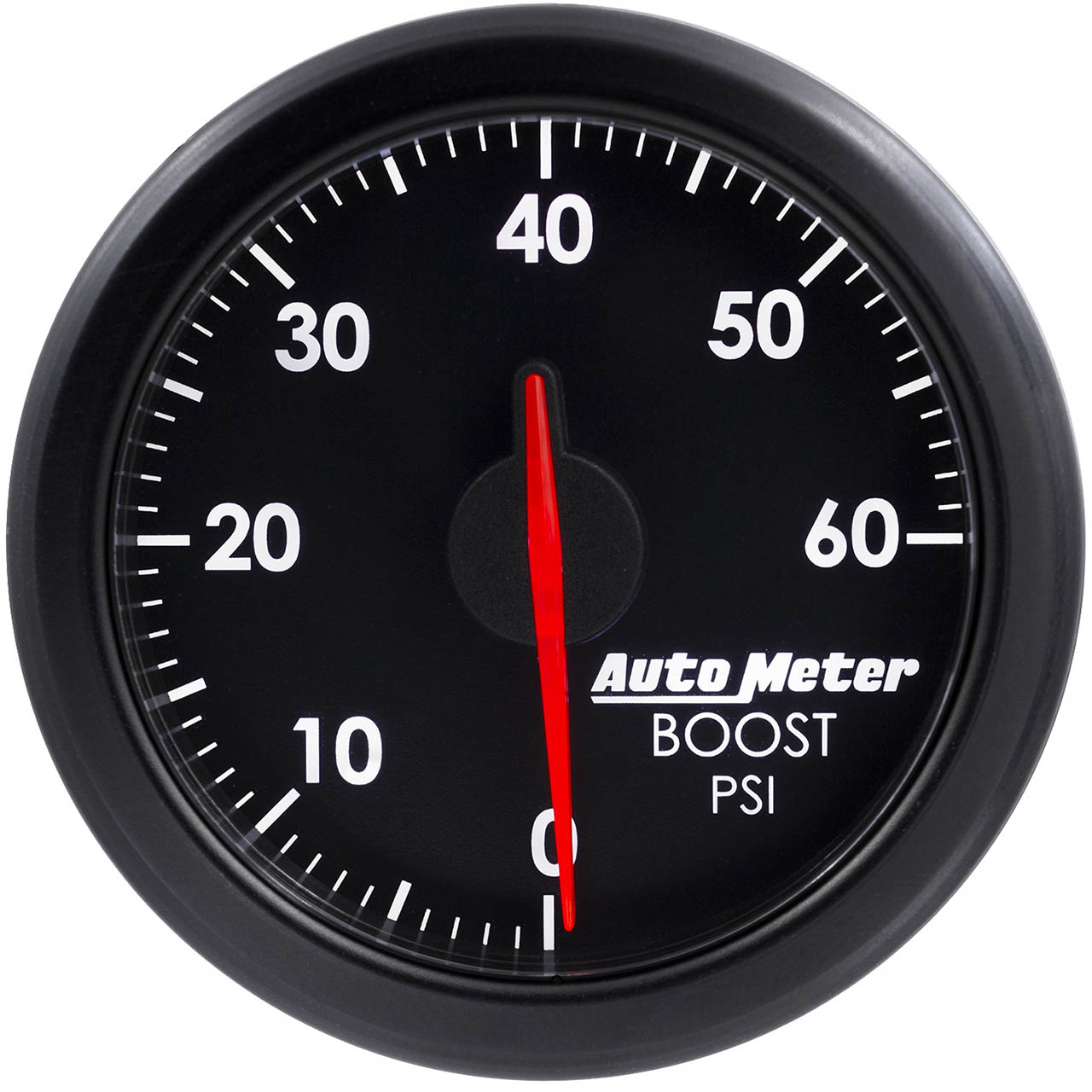AutoMeter AirDrive Boost Gauge (52mm, 0-60 PSI, Black)