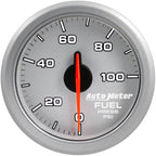 AutoMeter AirDrive Fuel Pressure Gauge (52mm, 0-100 PSI, Silver)