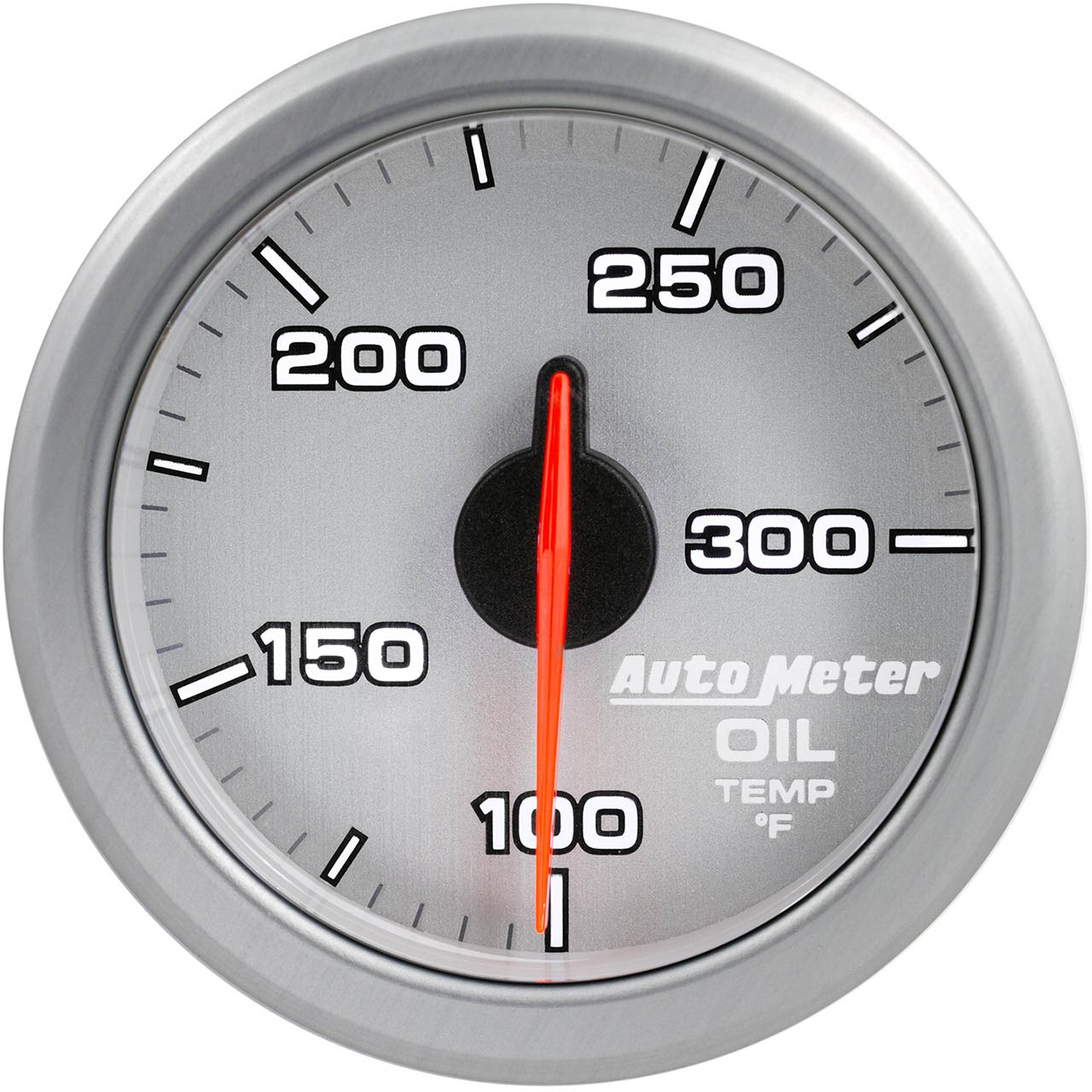 AutoMeter AirDrive Oil Temperature Gauge (52mm, 100-300F, Silver)