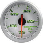 AutoMeter AirDrive Oil Temperature Gauge (52mm, 100-300F, Silver) - Angle 3