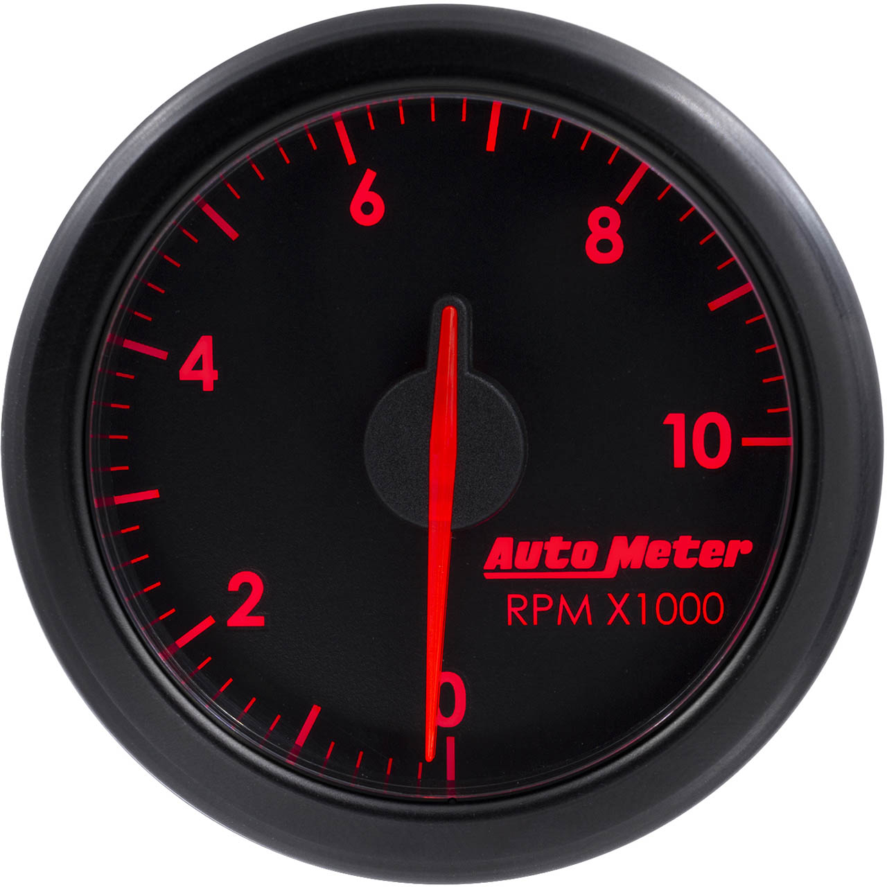 AutoMeter AirDrive Tachometer (52mm, 0-10,000 RPM, Black) - Angle 2
