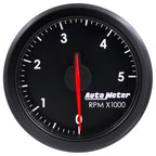 AutoMeter AirDrive Tachometer (52mm, 0-5,000 RPM, Black)
