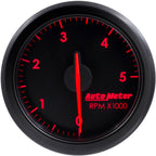 AutoMeter AirDrive Tachometer (52mm, 0-5,000 RPM, Black) - Angle 2