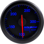 AutoMeter AirDrive Transmission Temperature Gauge (52mm, 100-300F, Black)