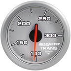 AutoMeter AirDrive Transmission Temperature Gauge (52mm, 100-300F, Silver)