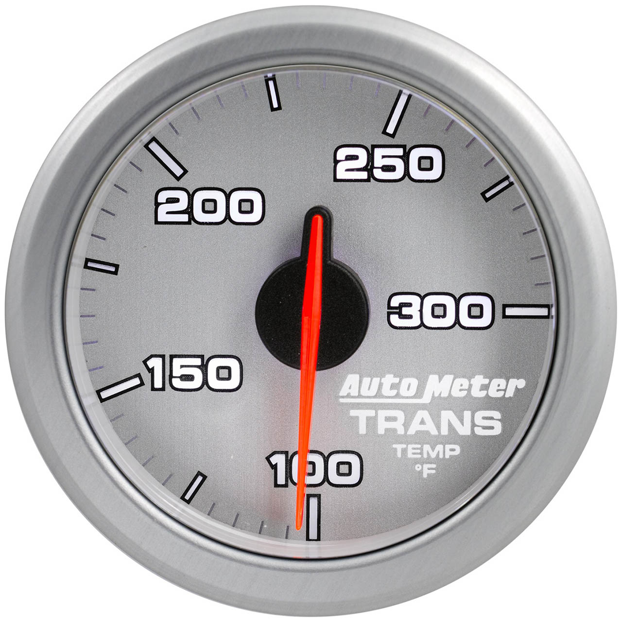 AutoMeter AirDrive Transmission Temperature Gauge (52mm, 100-300F, Silver)
