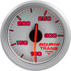 AutoMeter AirDrive Transmission Temperature Gauge (52mm, 100-300F, Silver) - Angle 2