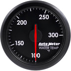 AutoMeter AirDrive Water Temperature Gauge (52mm, 100-300F, Black)
