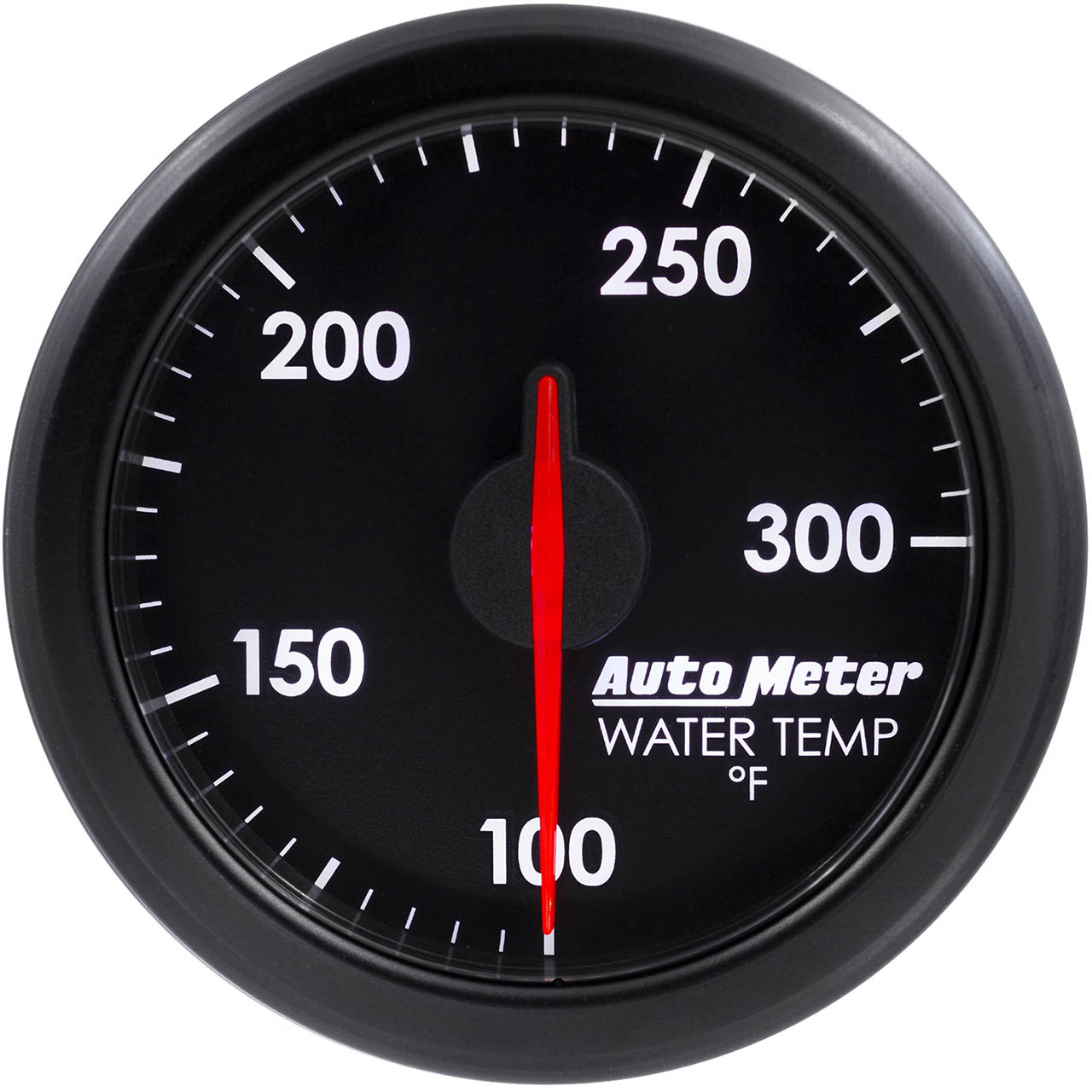 AutoMeter AirDrive Water Temperature Gauge (52mm, 100-300F, Black)
