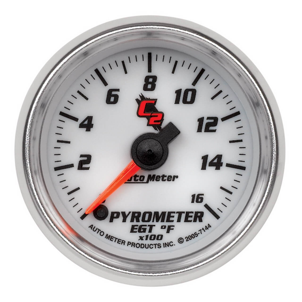 AutoMeter C2 Series, 2 1/16in Electric EGT Gauge, 0-1600F