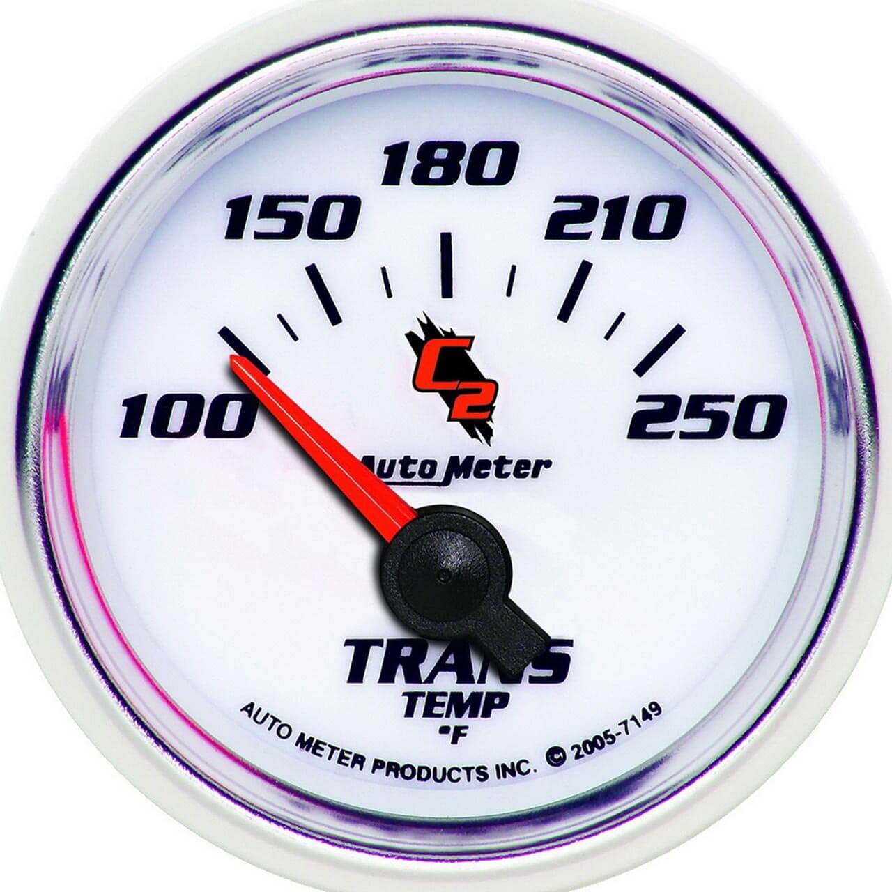 AutoMeter C2 Series, 2 1/16in Electric Transmission Temp Gauge, 100-250F