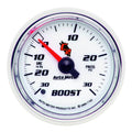 AutoMeter C2 Series Mechanical Boost/Vac Gauge (2 1/16in, 30In. HG./30 PSI)