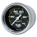AutoMeter Carbon Fiber Electric Fuel Pressure Gauge (2 1/16in, 0-100 PSI)