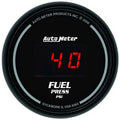AutoMeter Digital Series Black Face Fuel Pressure Gauge (2 1/16in, 0-100 PSI)
