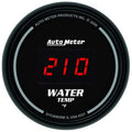 AutoMeter Digital Series Black Face Water Temp Gauge (2 1/16in, 0-300 F)