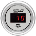 AutoMeter Digital Series White Face 2 1/16in Oil Pressure Gauge 0-100 PSI
