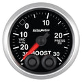 AutoMeter Elite Series Boost/Vac Gauge (2 1/16in, 30 in/Hg - 30 PSI)