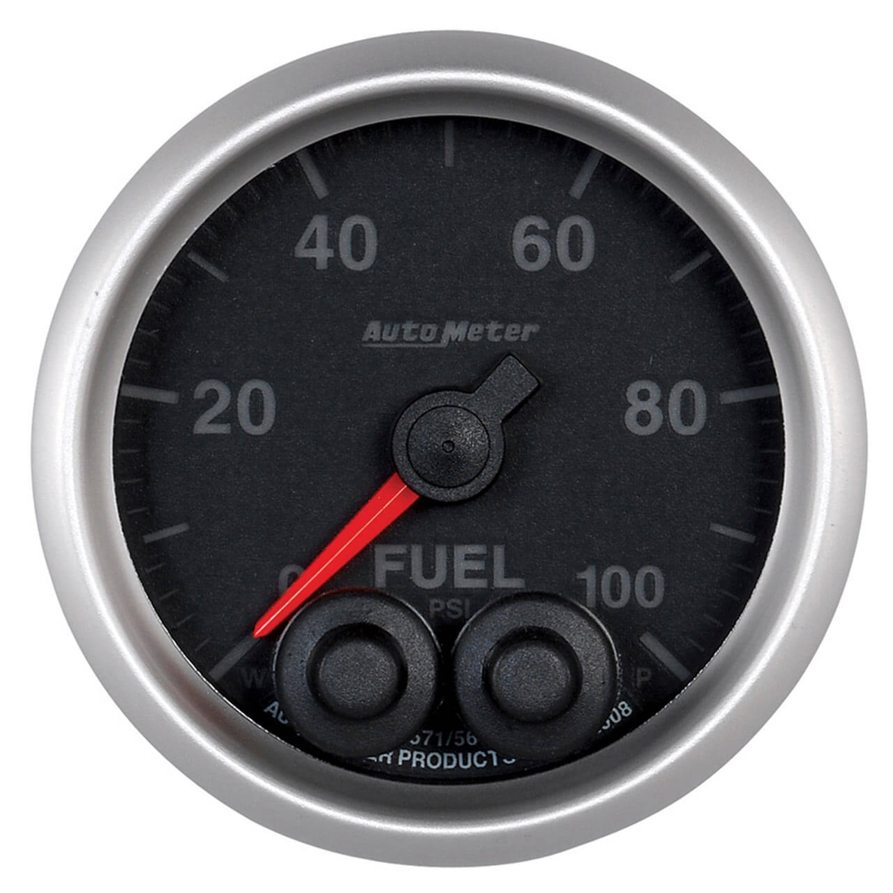 AutoMeter Elite Series Fuel Press Gauge (2 1/16in, 0-100 PSI)