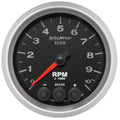 AutoMeter Elite Series In-Dash Tachometer (3 3/8in, 0-10,000 RPM)