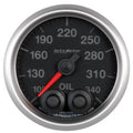 AutoMeter Elite Series Oil Temp Gauge (2 1/16in, 100-340F)