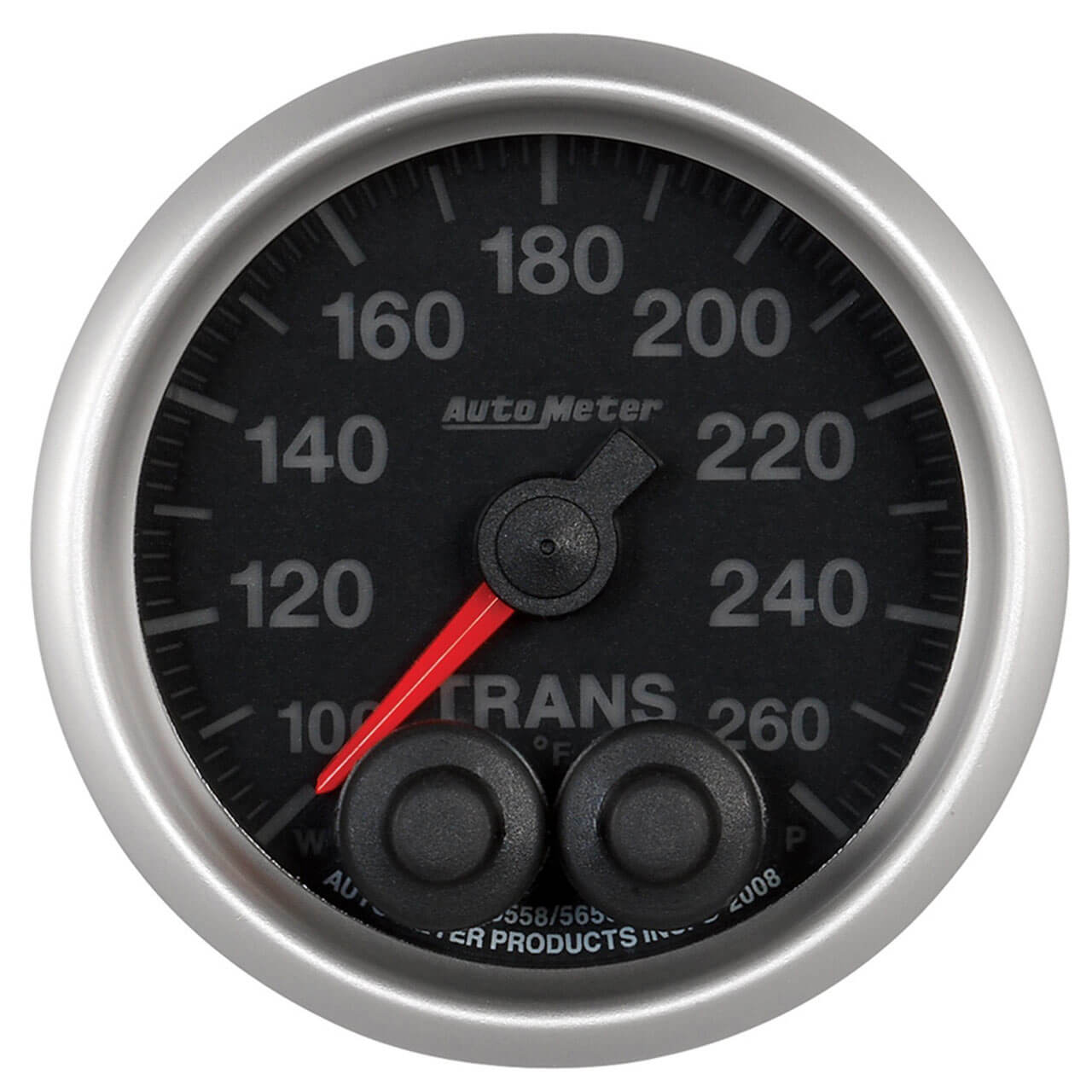 AutoMeter Elite Series Transmission Temp Gauge (2 1/16in, 100-260F)