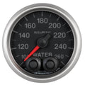 AutoMeter Elite Series Water Temp Gauge (2 1/16in, 100-260F)