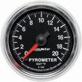 AutoMeter GS Series Exhaust Gas Temp EGT Gauge (2 1/16in, 2000F)