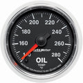 AutoMeter GS Series Oil Temp Gauge (2 1/16in, 140-280F, Electric)