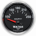 AutoMeter GS Series Water Temp Gauge (2 1/16in, 100-250F, Electric)