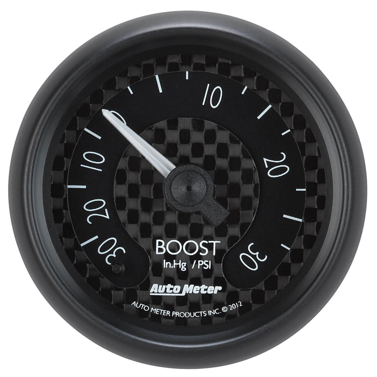 AutoMeter GT Series Boost Gauge (2 1/16in, -30-30 PSI)