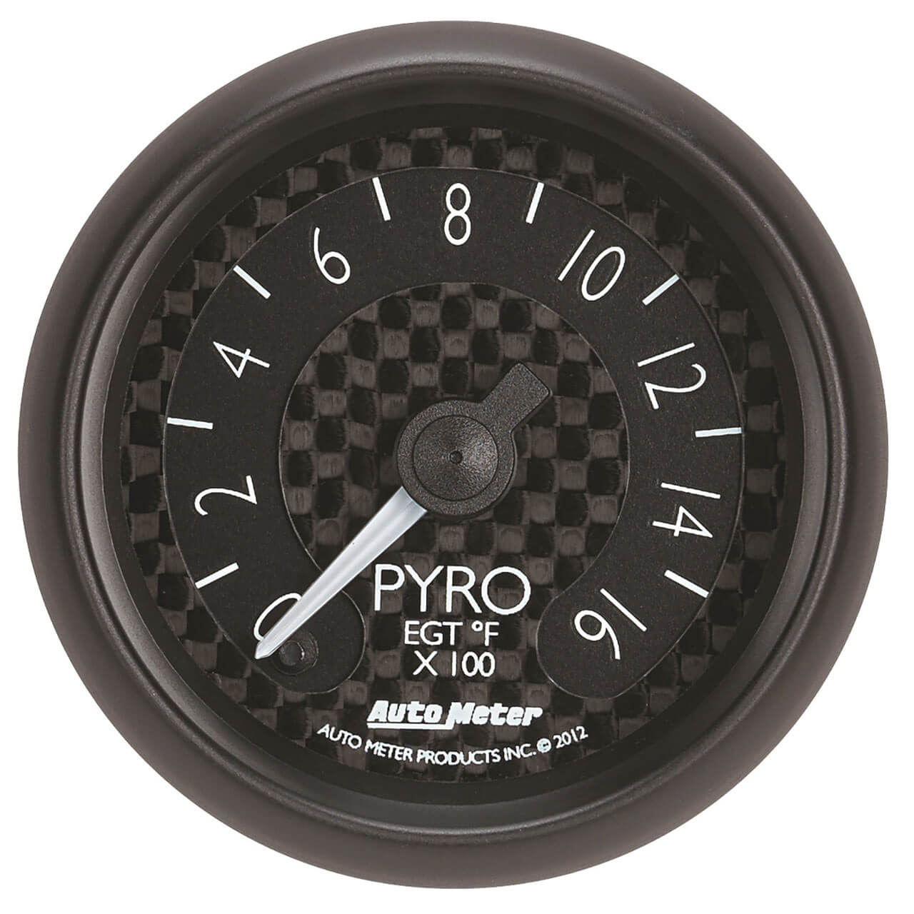 AutoMeter GT Series Electric EGT Gauge (2 1/16in, 0-1600F)