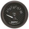 AutoMeter GT Series Electric Oil Pressure Gauge (2 1/16in, 0-100 PSI)