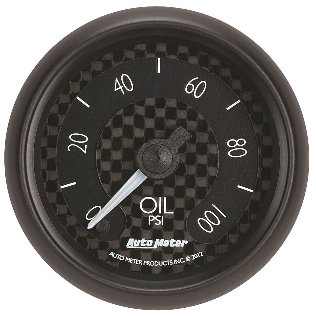 AutoMeter GT Series Electric Oil Pressure Gauge (2 1/16in, 0-100 PSI)