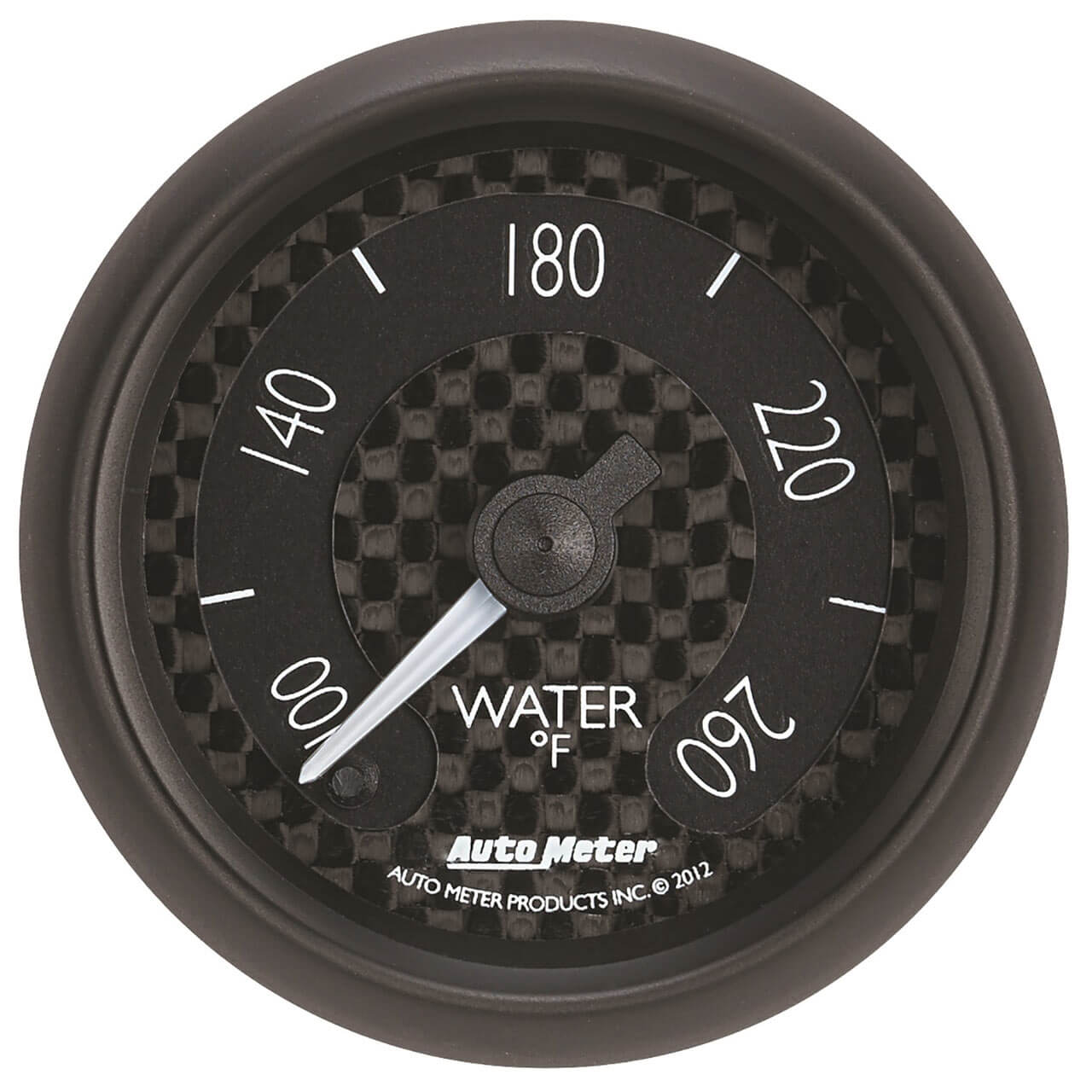 AutoMeter GT Series Electric Water Temp Gauge (2 1/16in, 100-260F)