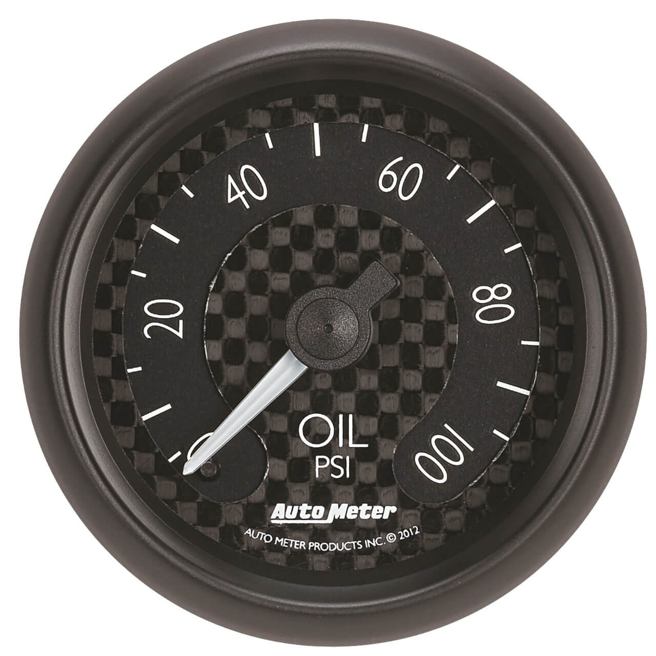 AutoMeter GT Series Oil Pressure Gauge (2 1/16in, 0-100 PSI)