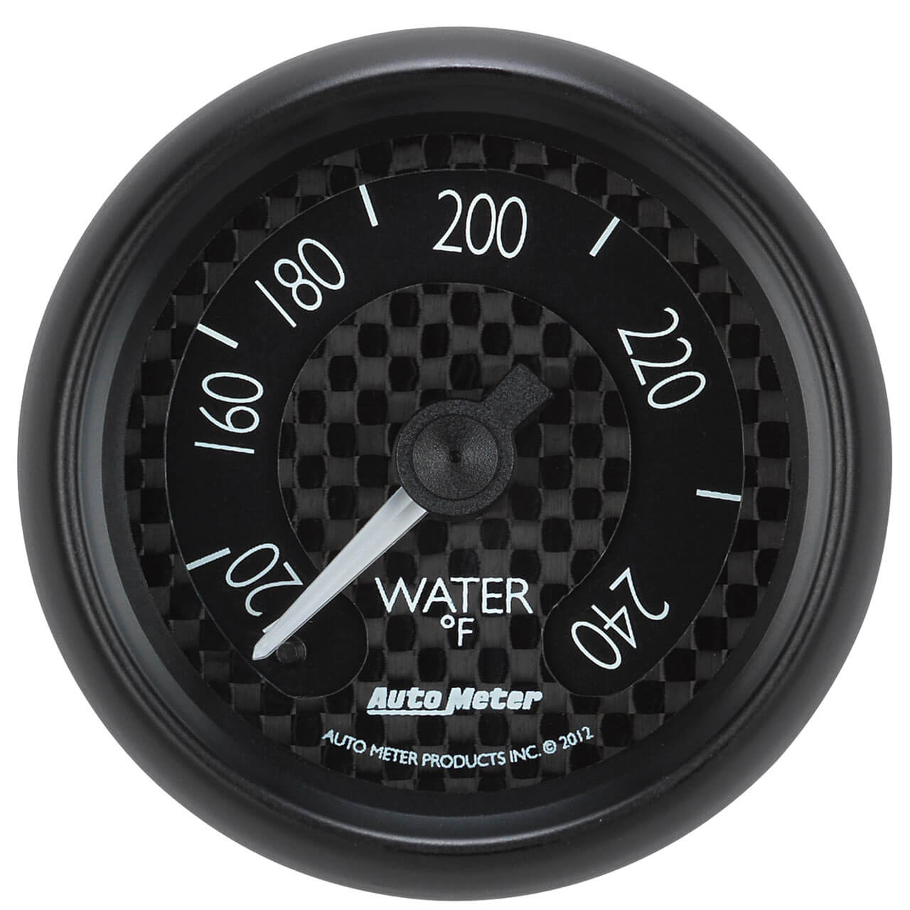 AutoMeter GT Series Water Temp. Gauge (2 1/16in, 120-240F)