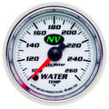 AutoMeter NV Series 2 1/16in Electric Water Temp Gauge 100-260 F