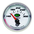 AutoMeter NV Series Electric Oil Temp Gauge (2 1/16in, 140-300 F)