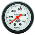 AutoMeter Phantom Series 2 1/16in Fuel Pressure Gauge, 0-100 PSI
