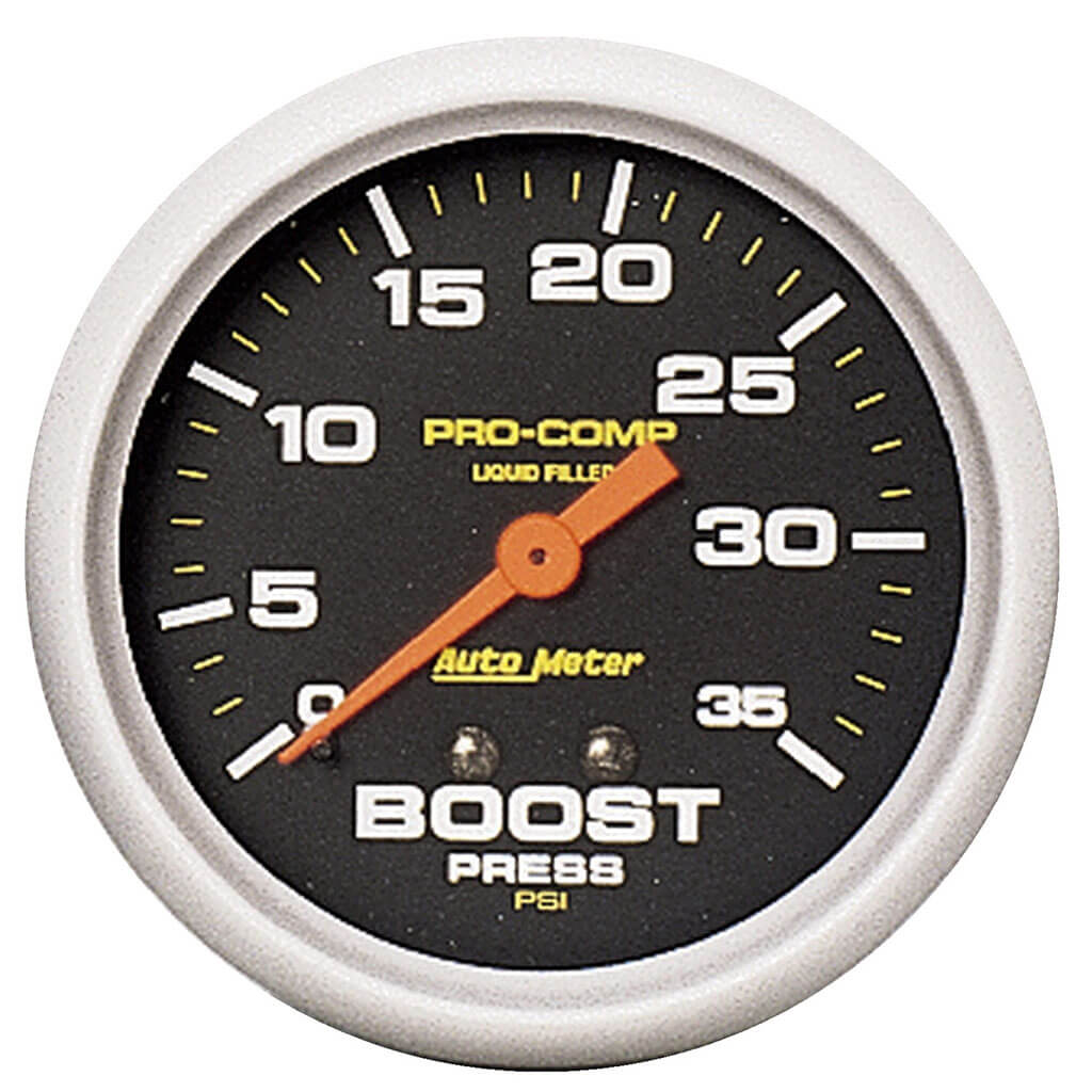 AutoMeter Pro-Comp Boost Gauge