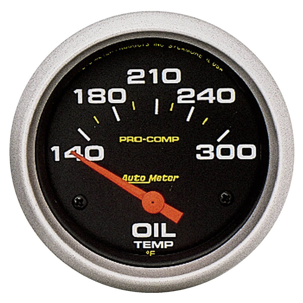 AutoMeter Pro-Comp Oil Temp Gauge