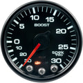 AutoMeter SPEK-PRO Boost Gauge (52mm, 30 In. Hg - 30 PSI, Black/Black)