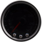 AutoMeter SPEK-PRO Boost Gauge (52mm, 30 In. Hg - 30 PSI, Black/Black) - Angle 2