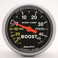 AutoMeter Sport-Comp Boost Gauge (2 1/16in, -30-45 PSI)