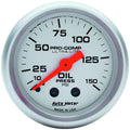 AutoMeter Ultra-Lite Series Oil Pressure Gauge (52mm, 0-150 PSI)