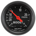 AutoMeter Z Series Boost Gauge (2 1/16in, 0-30 PSI)