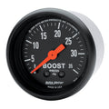 AutoMeter Z Series Boost Gauge (2 1/16in, 0-35 PSI)