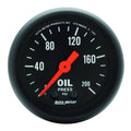 AutoMeter Z-Series Oil Pressure Gauge (52mm, 0-200 PSI)