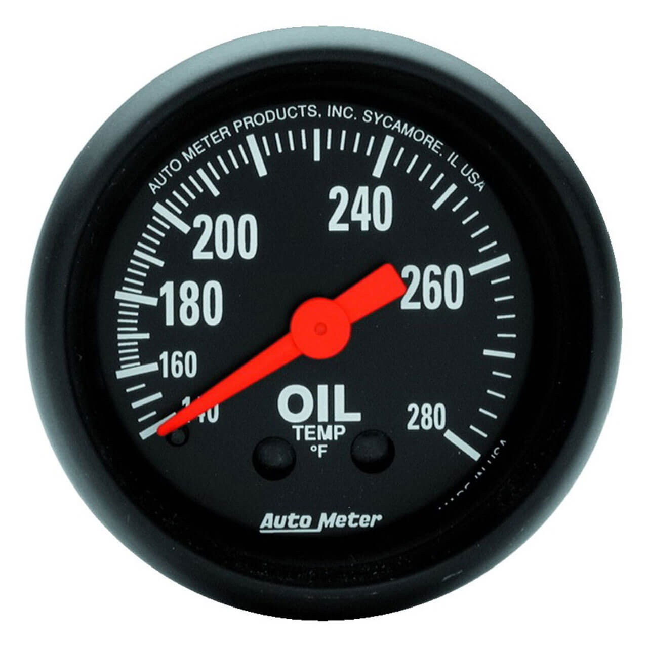 AutoMeter Z Series Oil Temperature Gauge (2 1/16in)